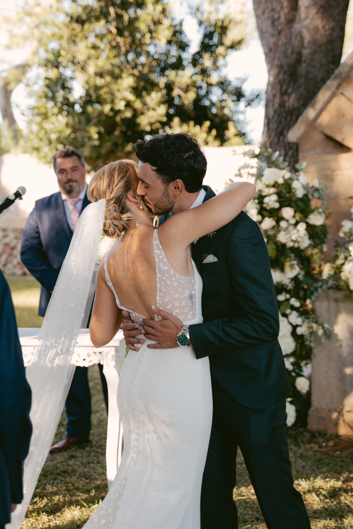 The newlyweds in Mallorca
