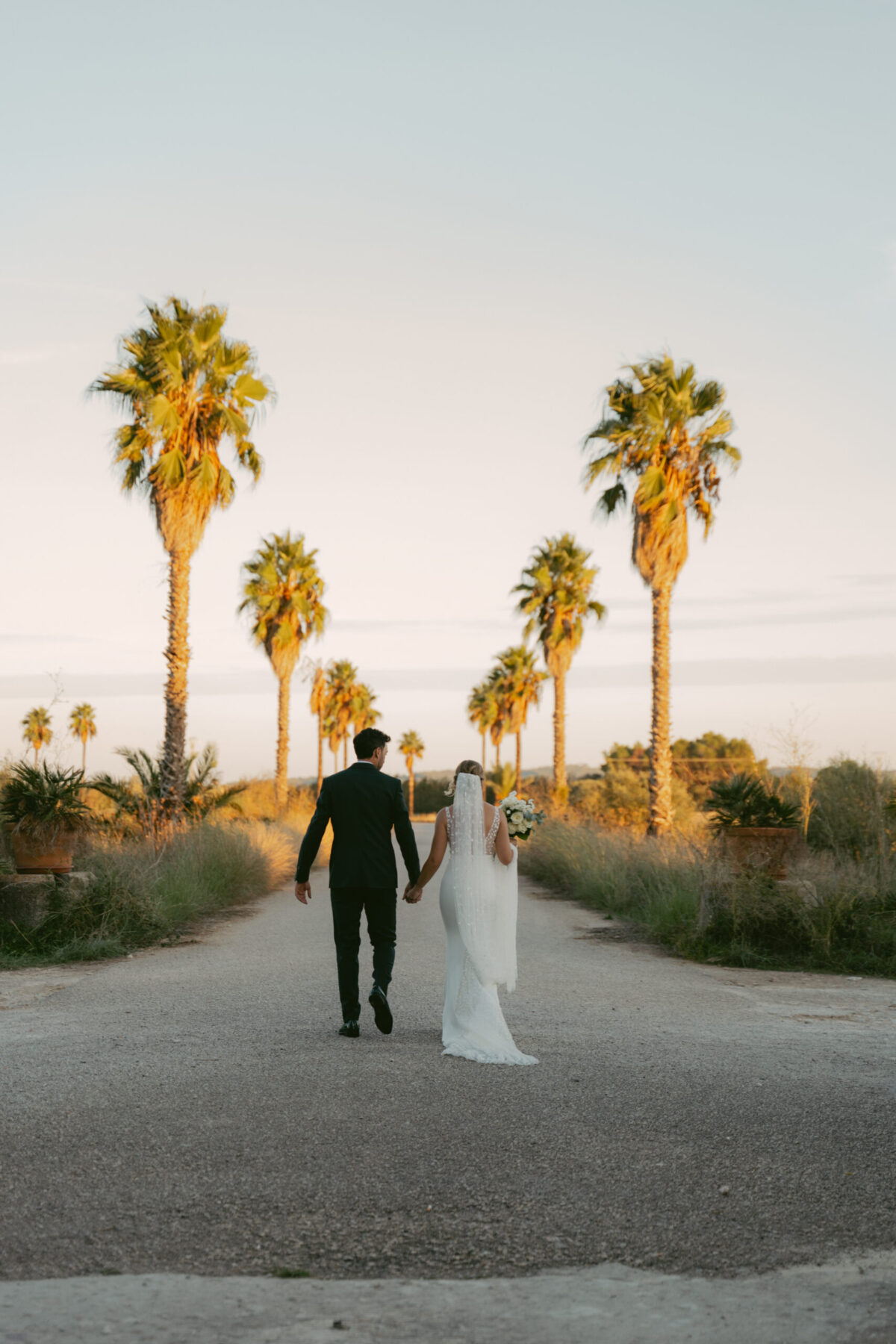 Mallorcan couple at the golden hour